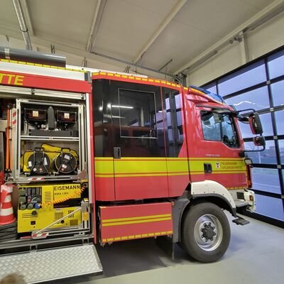 Zu Besuch bei der Feuerwehr Uplengen Mitte