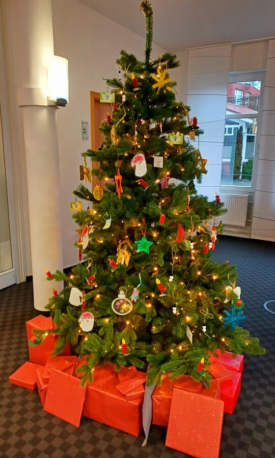 Bild vergr&ouml;&szlig;ern: geschmückter Weihnachtsbaum