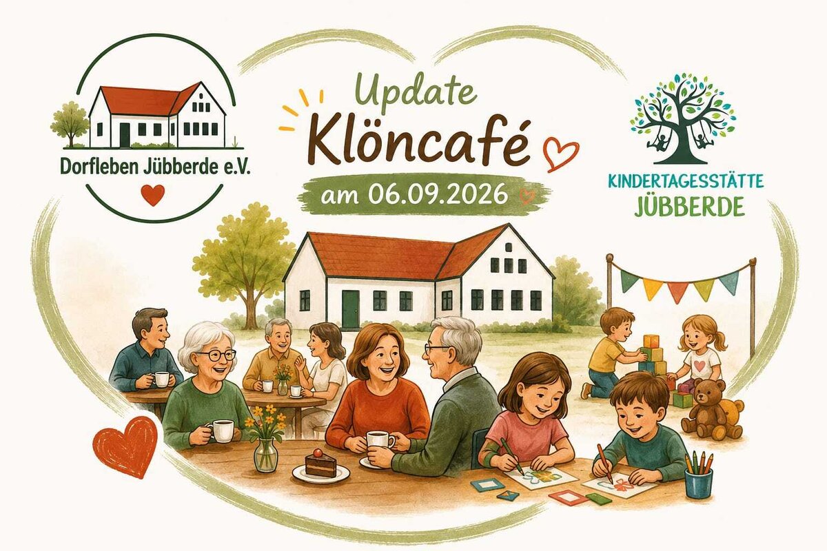 Einladung zum Kl&ouml;ncaf&eacute; am 06.09.26