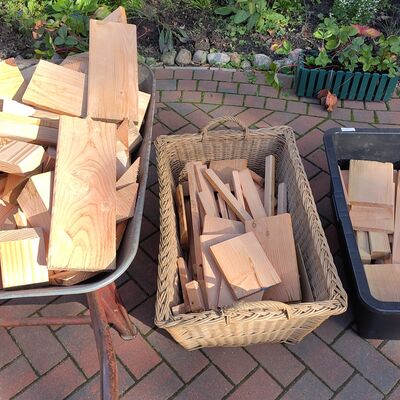 Holzspende zum Klütern